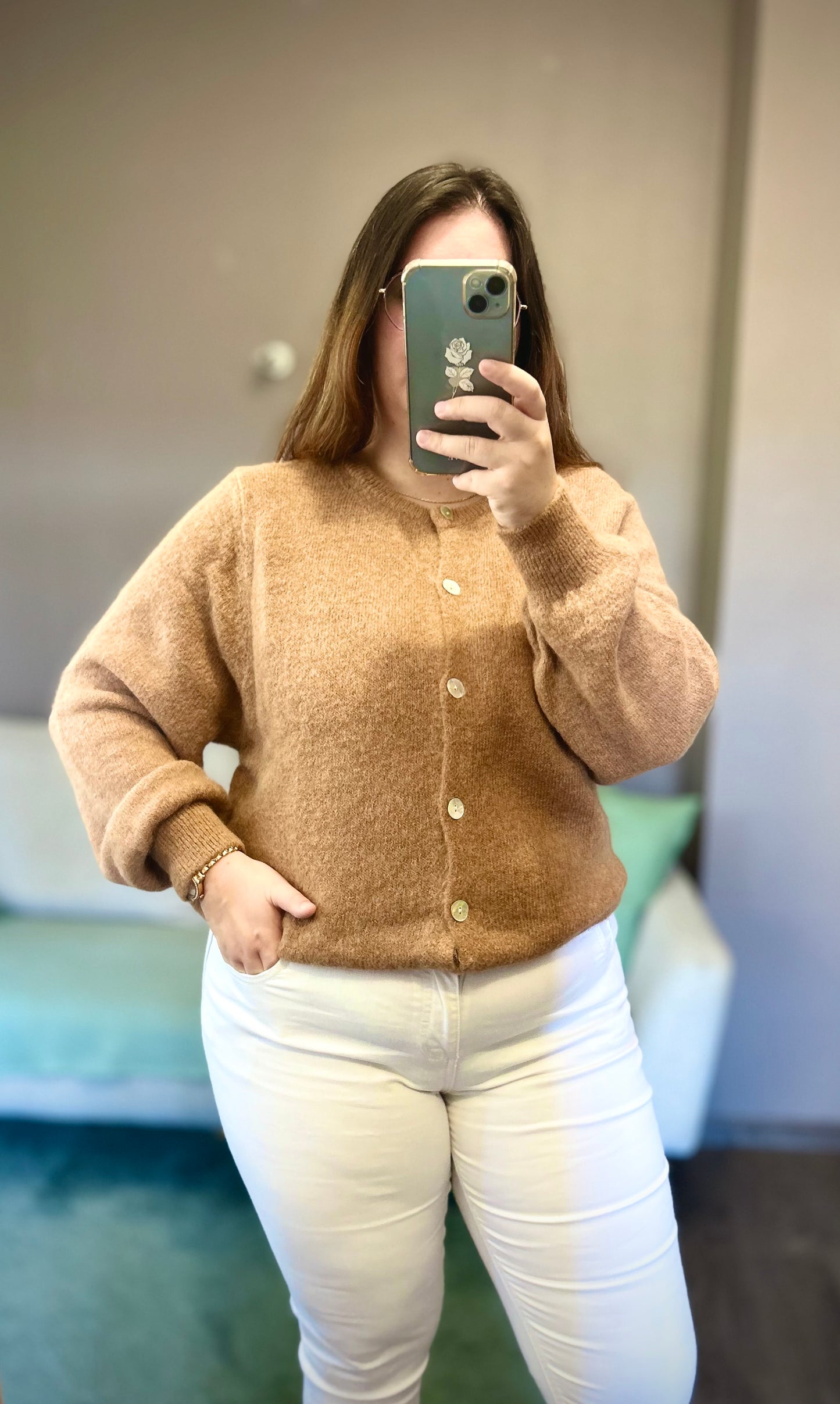 Gilet avec boutons