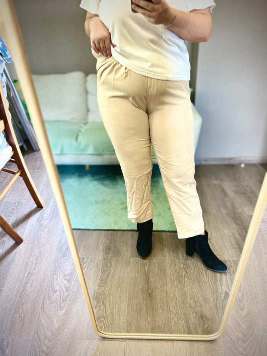 Pantalon beige