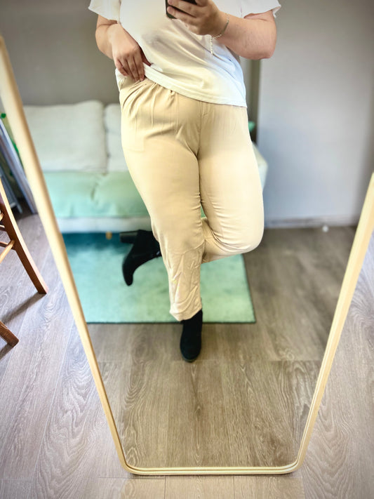 Pantalon beige
